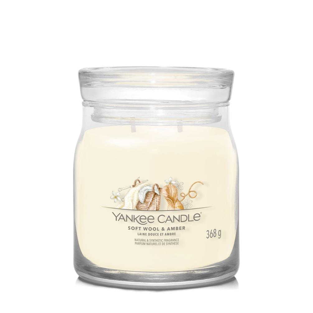 Yankee Candle Soft Wool & Amber Medium Jar £22.49